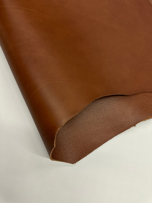 Virgilio Conceria - Toscano Bull Shoulders - Cognac