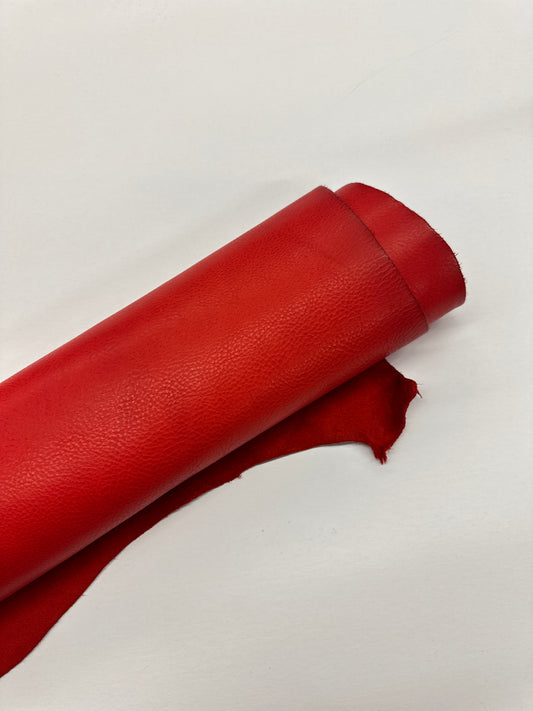 Virgilio Conceria - Vachetta Naturale Box  - Fragola