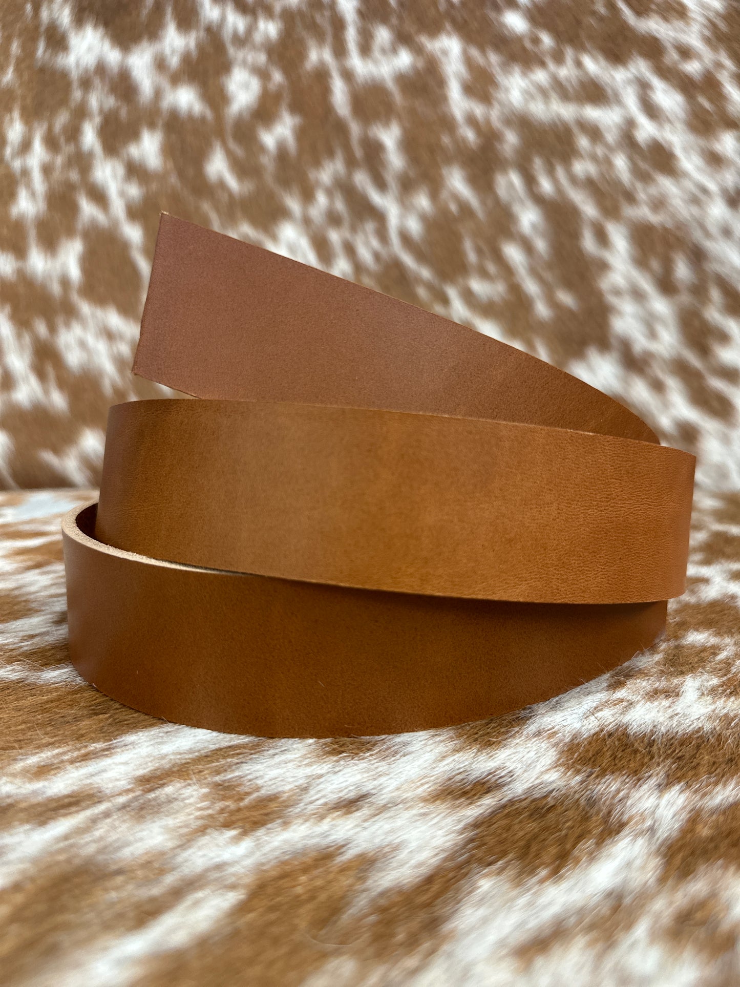 Italian Veg-Tan Belt Weight Straps